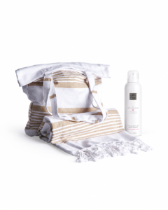 Hamamset med Rituals shower foam - Beige